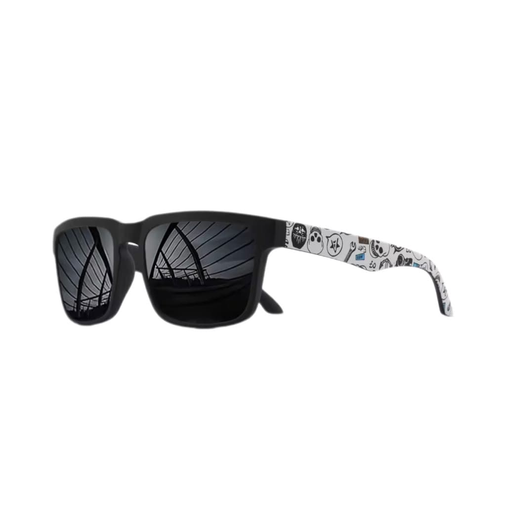 Óculos De Sol Polarizado Esportivo Bentim B2 Skull