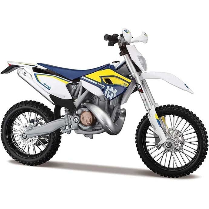 Miniatura Moto Husqvarna Fe 501 Azul Maisto 1/12