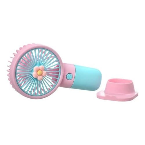 Mini Ventilador Portatil Usb Recarregavel Compacto Silencioso Portatil Conforto