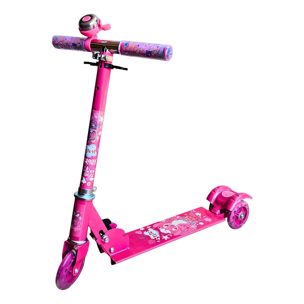 Patinete Infantil 3 Rodas Stitch com Estilo Alegre
