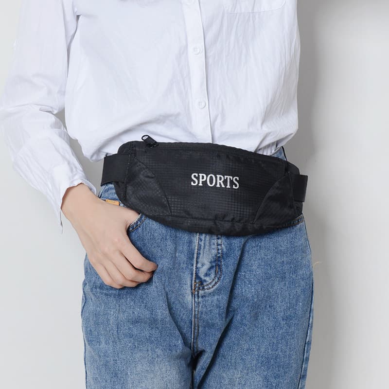 Saco de cintura esportivo correndo saco do telefone móvel das mulheres dos homens equipamentos pessoais ao ar livre à pr