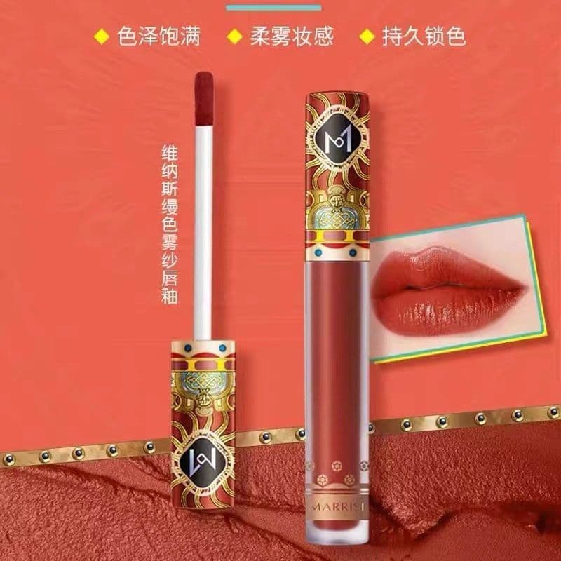 Garantia genuína Siman cor fosca gaze brilho labial fosco à prova d'água de longa duração leve brilho labial de veludo