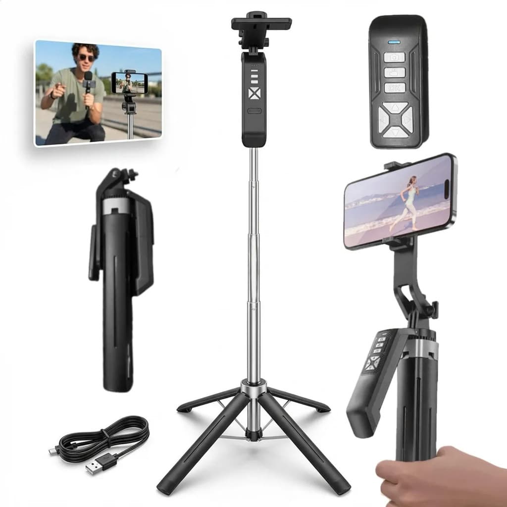 Bastão 180cm Controle Sem Fio De Celular Para Câmera