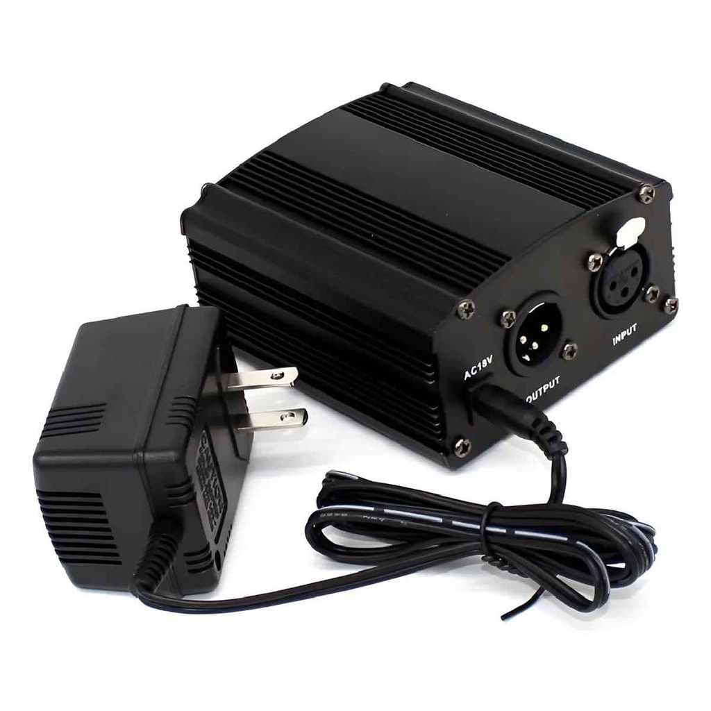 Phantom Power Fantom Power 48v P/ Microfone Condensador Usb