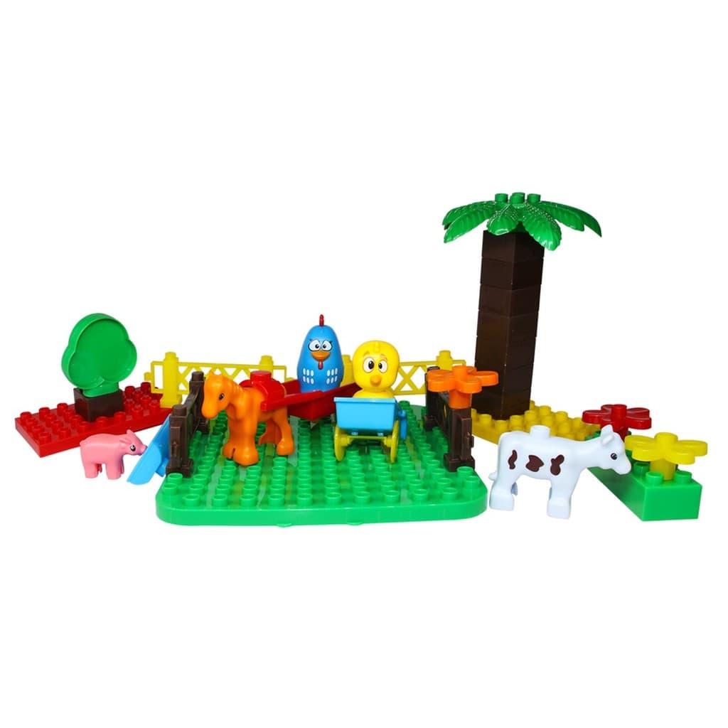 Blocos De Montar Rancho Da Galinha Pintadinha - Monte libano