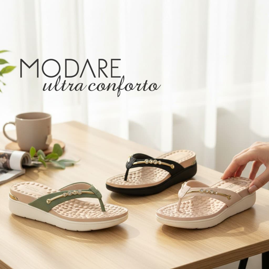 Tamanco Modare Ultraconforto Ortopédico Napa Floather