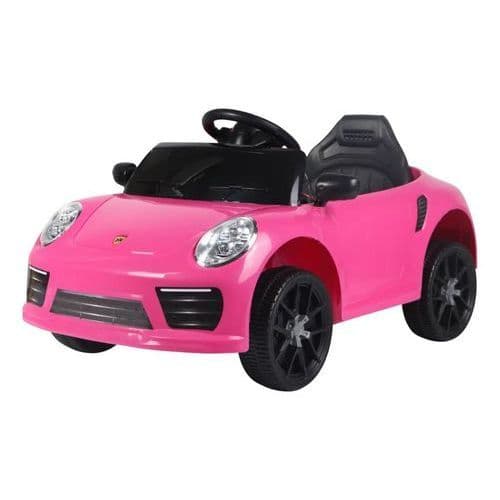 Carrinho Eletrico Infantil Rosa Design Seguro Divertido Lazer Exterior