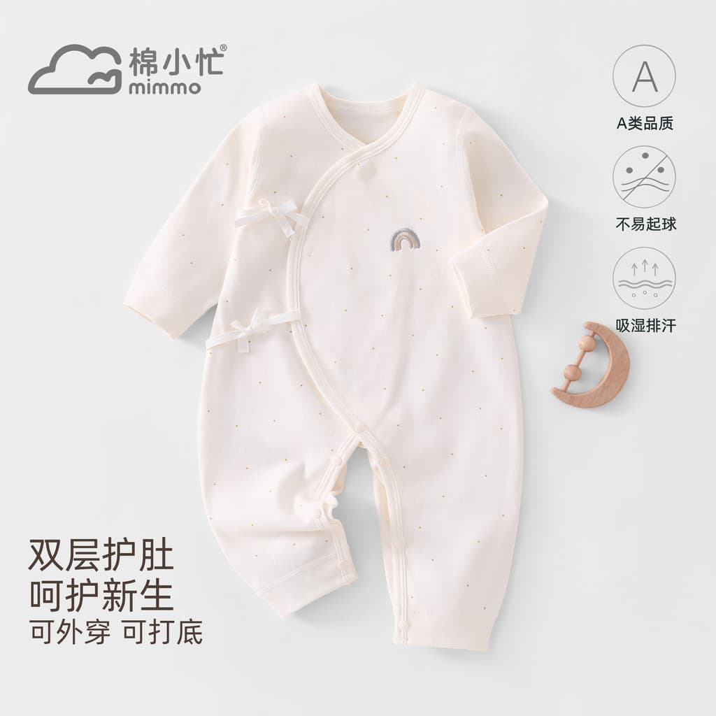 Roupas de borboleta para recém-nascidos, novo estilo, outono, roupas de bebê recém-nascido, algodão puro, classe desossa