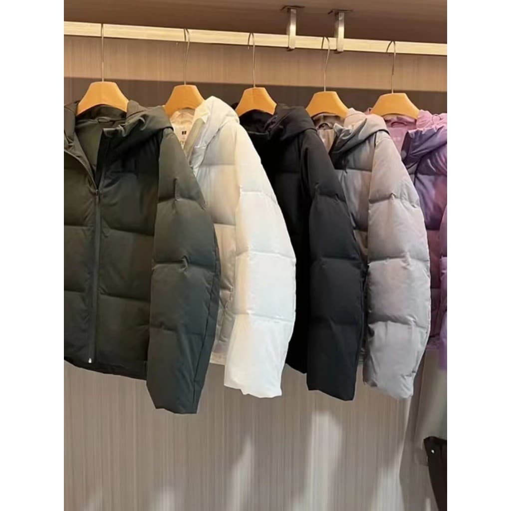 Produtos originais puros!Borda única venda quente 2023 outono inverno bolso zíper com capuz não removível laminado sem c