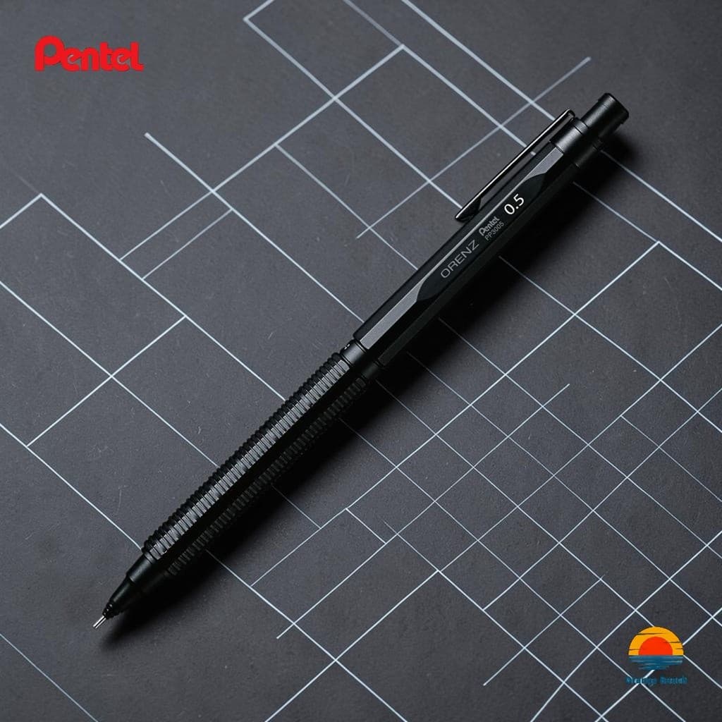 Pentel Orenz Nero Lapiseira Automatica/3 Variantes/0.2mm 0.3mm 0.5mm/Anti-Quebra/Japao