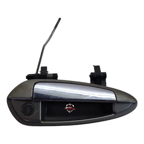 Maçaneta Externa Dianteira Direita Fiat Linea 2009 Prata Dianteira