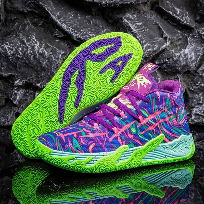Homens Mulheres Tênis De Basquete Sapatos Esportivos LiNing Respirável Esportes Ao Ar Livre