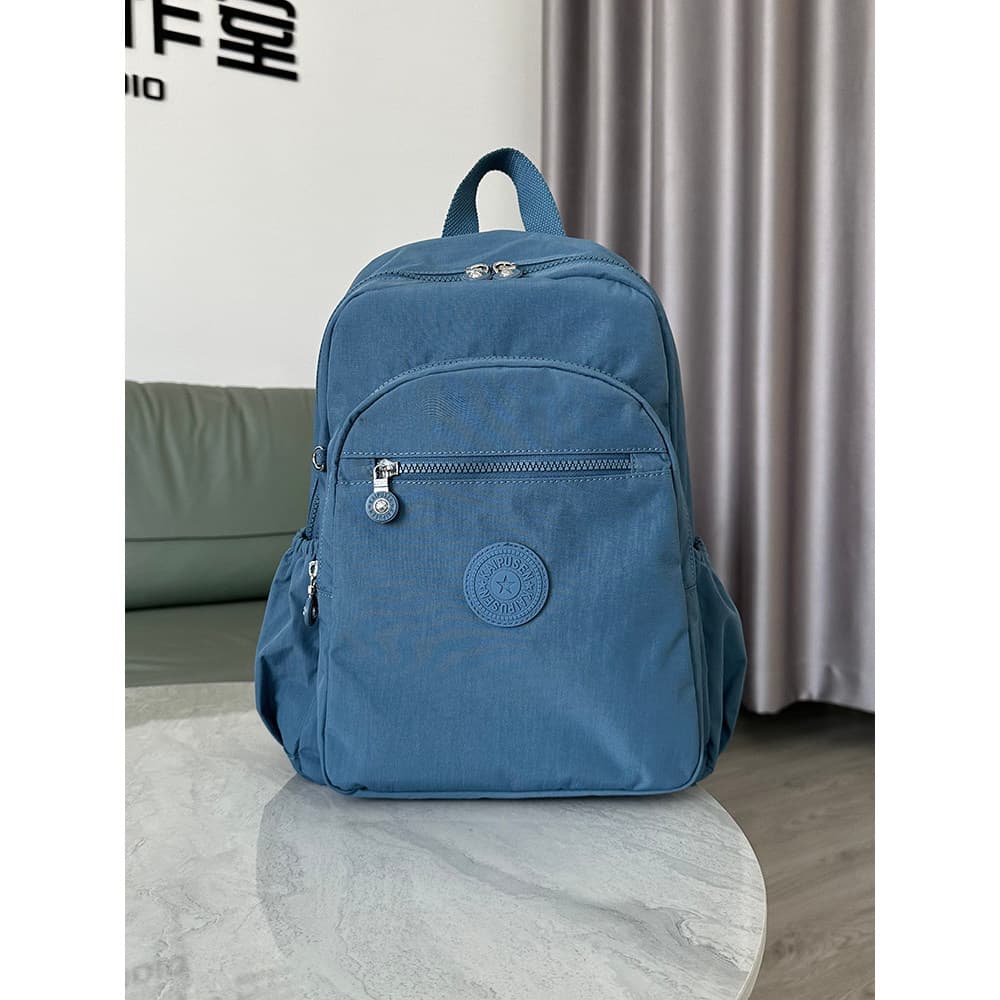 2026 novo estilo mochila leve mochila das mulheres dos homens mochila de viagem à prova dwaterproof água saco de pano de