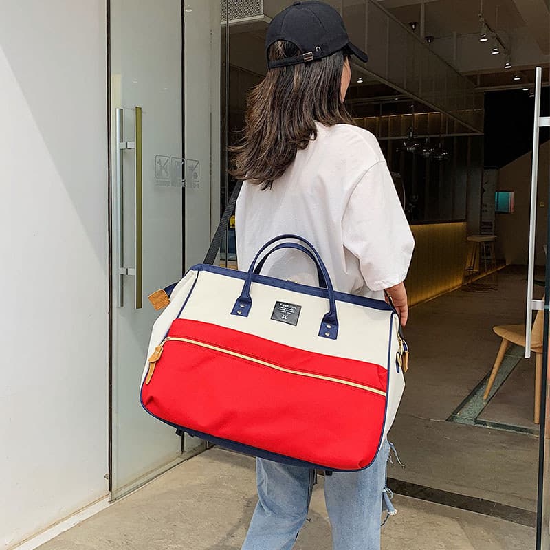 Bolsa de viagem de curta distância, leve, armazenamento de viagem, negócios, dobrável, bolsa de embarque, portátil, acad