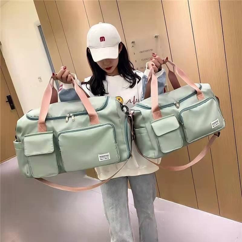 Bolsa De Viagem Organizador Multifuncional Com Grande Capacidade Alça De Ombro Ajustável Independente Para Sapatos