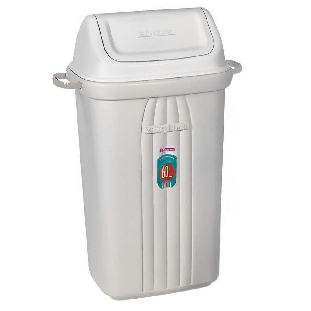 Lixeira Basculante 60 Litros sanremo com alças ergometrica