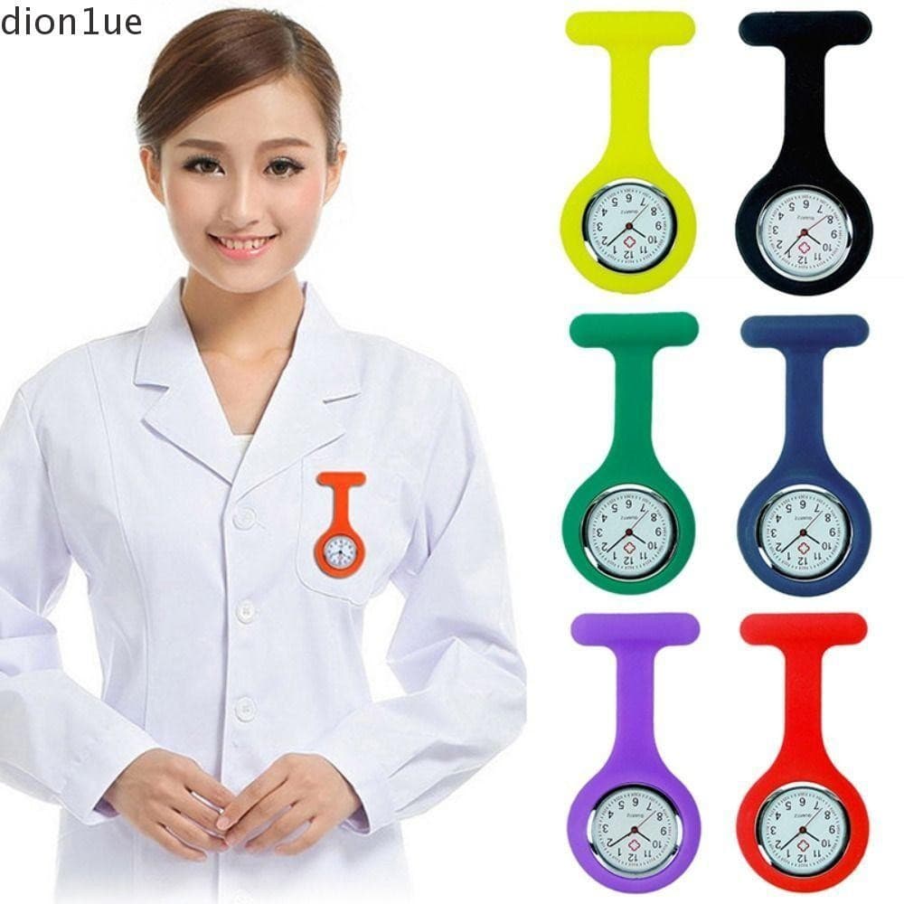 DION1UE Relógio De Bolso De Saúde , Silicone Para Enfermeira , Relógios FOB Clássicos De
