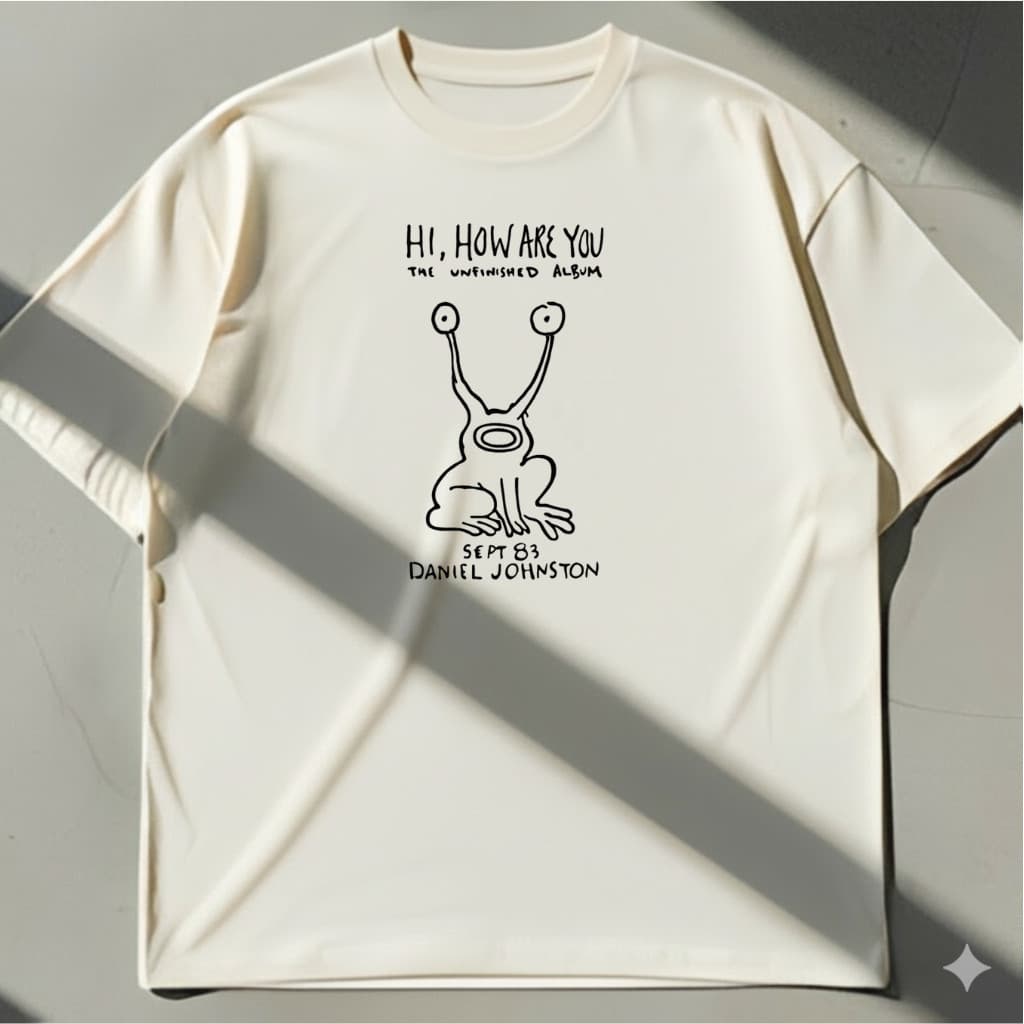 Camiseta Nirvana Kurt Cobain Vintage “Hi How Are You” Unissex plus size