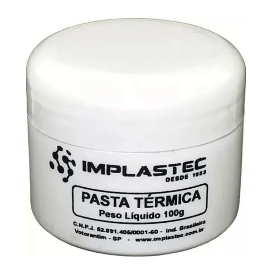 Pasta Térmica IPT 3000 Silicone Pote 100g Implastec