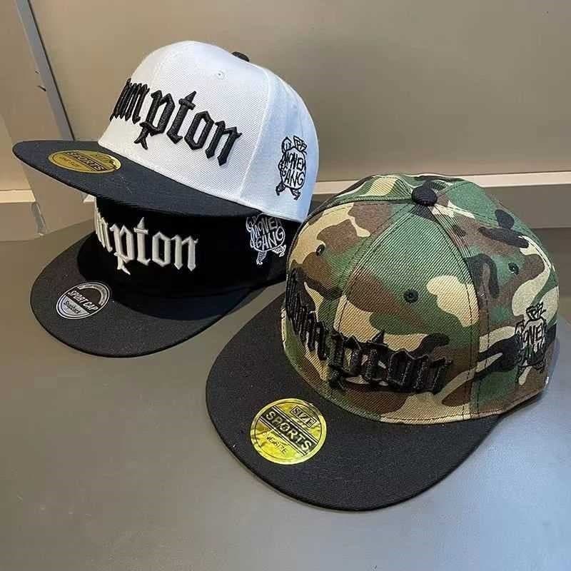 Chapéu masculino estilo americano Retro boné de beisebol grande circunferência da cabeça aba plana boné de pico rua danç