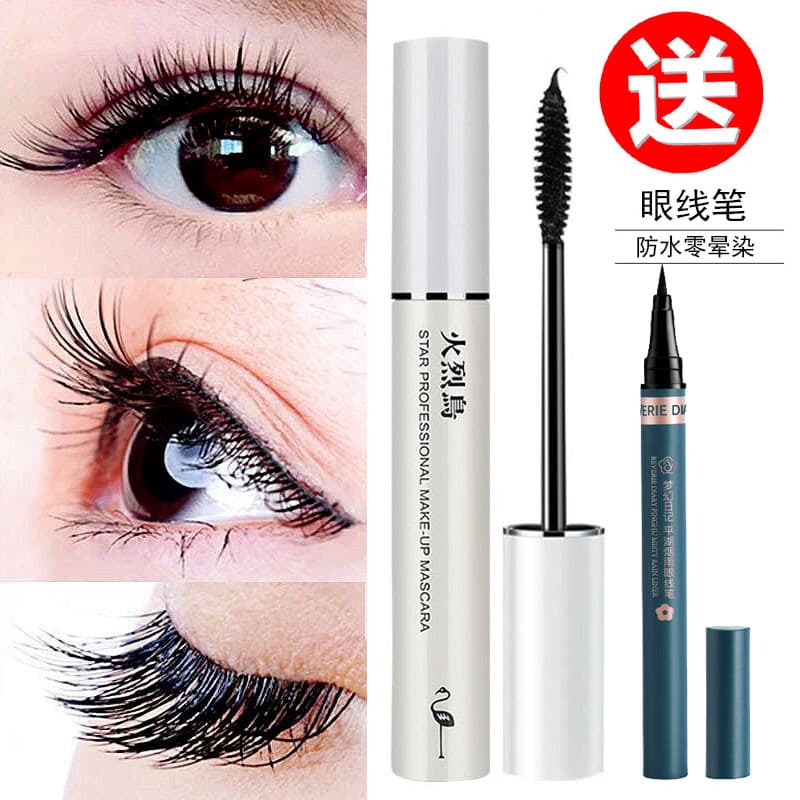 Genuíno grande marca Flamingo rímel à prova dwaterproof água longo Curling influenciador venda quente feminino não-manch