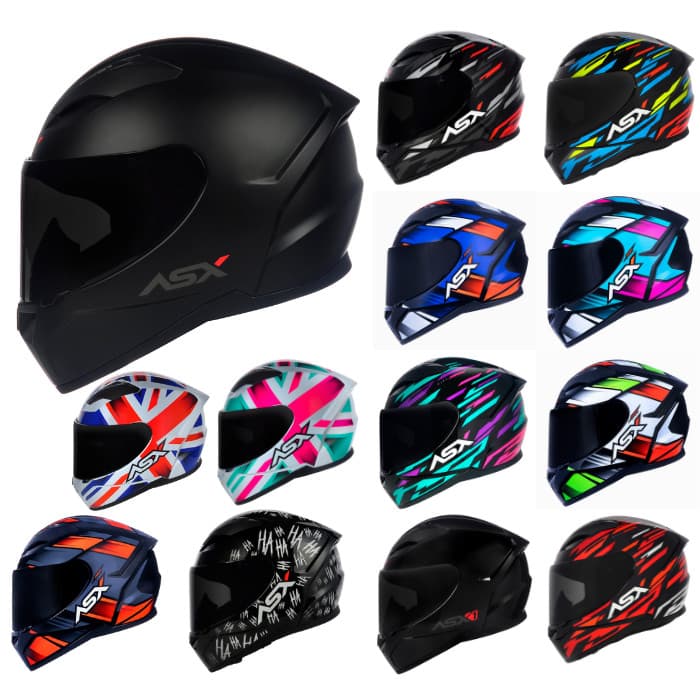 Capacete Moto Asx City Diversos Graficos Para Facilitar Sua Escolha