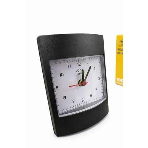 Relogio Decorativo Mesa Pequeno Compacto Design Moderno Facil Visualizacao