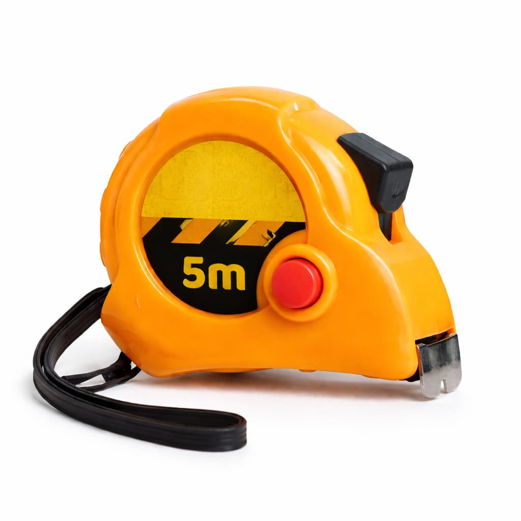 Trena Métrica Profissional 5 Metros x 25mm Alta Precisão com Trava Automática Fita Reforçada