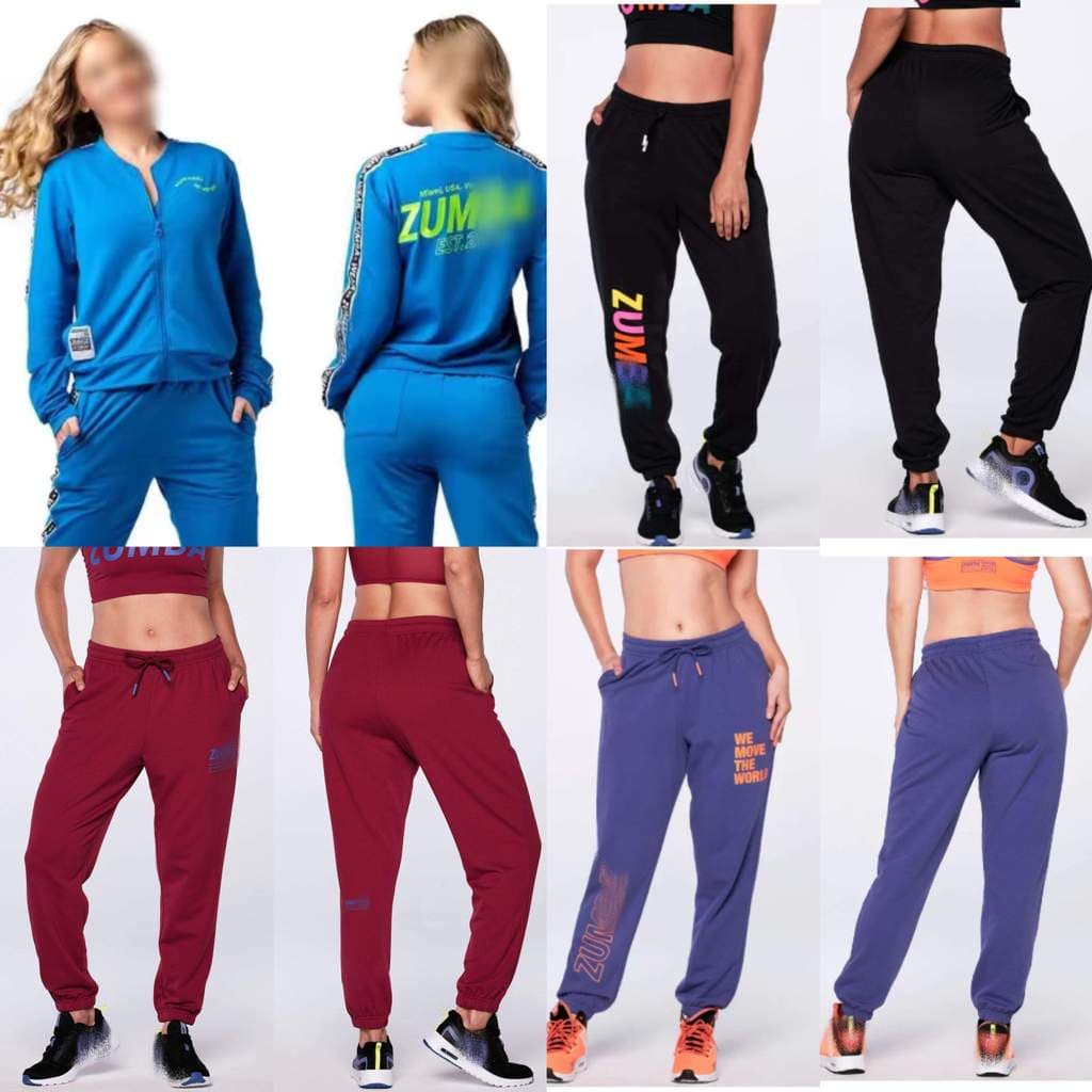 Desconto genuíno ZW Jaqueta Azul Masculina Feminina Preta Borgonha Roxa Terry Calça Estilo Clássico