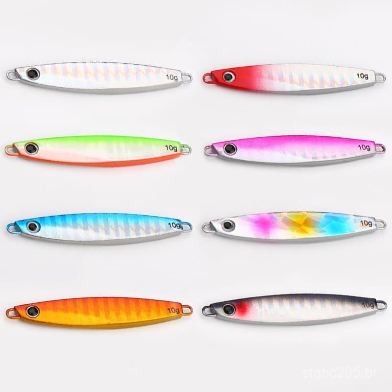 Isca de metal IMA para arremesso longo, isca de pesca para robalo e pesca marítima, spinnerbait de metal para água doce,