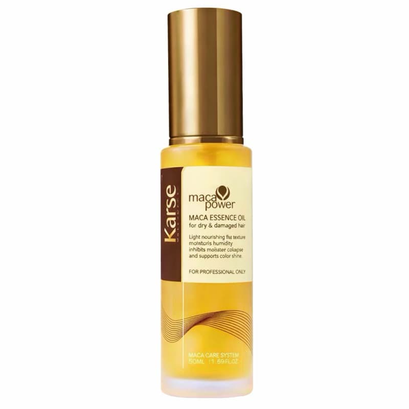 Óleos Capilares Karse Maca Power 50ml Brilho Intenso e Controle de Frizz