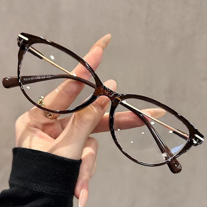 Moda Ultraleve De Alta Definição Óculos De Leitura Olho De Gato Feminino anti-Azul Desfile De Jovem De Proteção Para Os