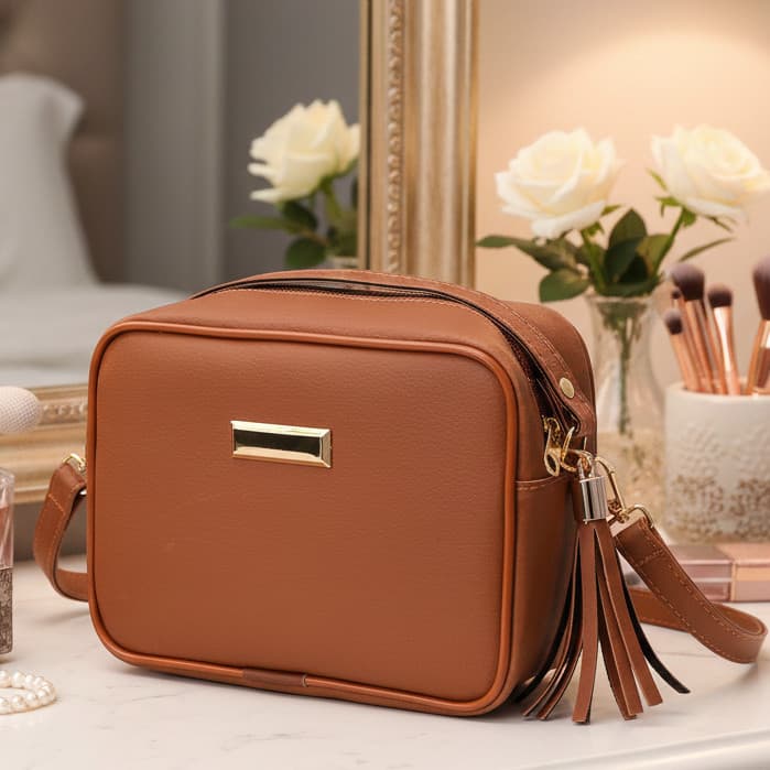 Bolsa Quadrada Pequena Transversal Leve e Prática Feminina