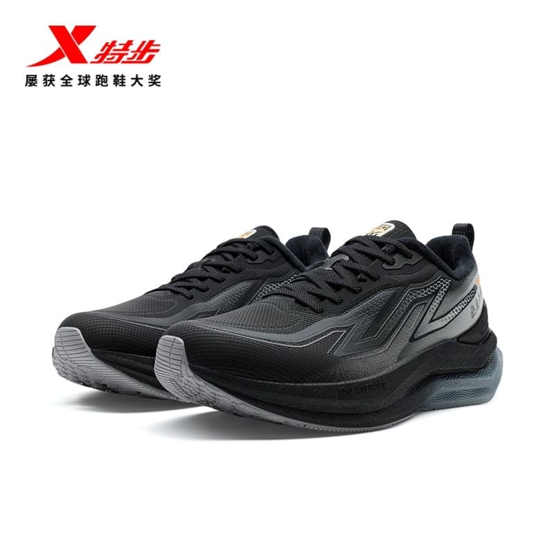 Tebu quente 29a geração sapatos de algodão 丨 tênis de corrida masculino inverno velo-adindo oficial sola macia choque-Ab