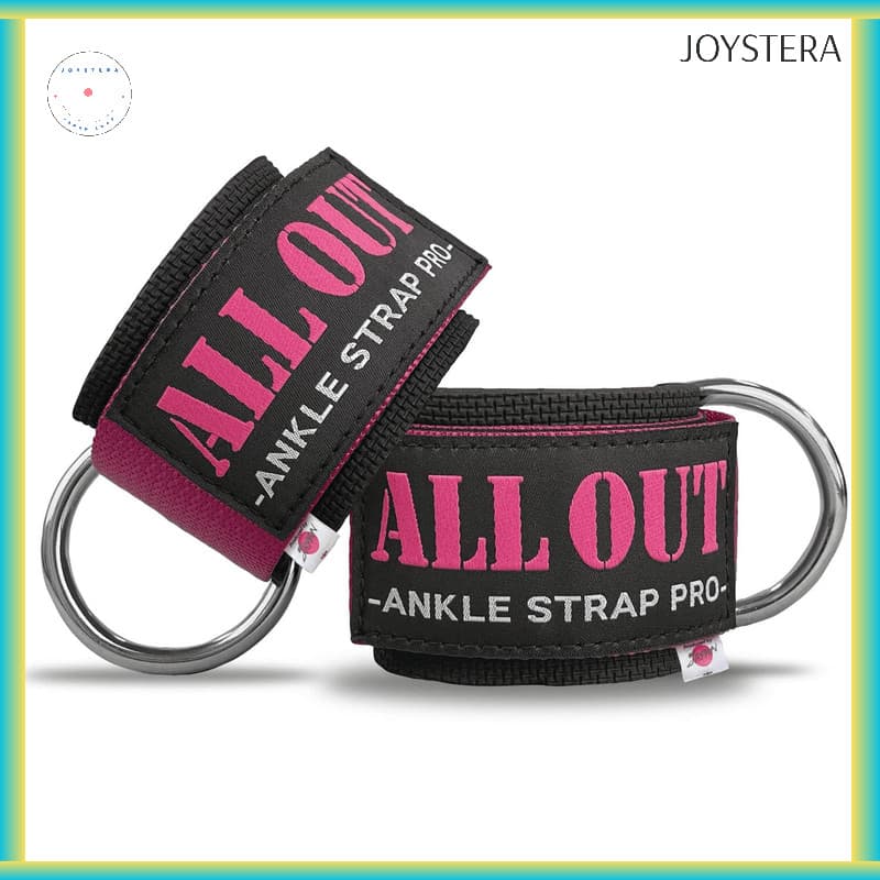 ALLOUT Strap de tornozelo, bandagem, treinamento de quadril, glúteos, máquina de cabo, equipamento de treino.