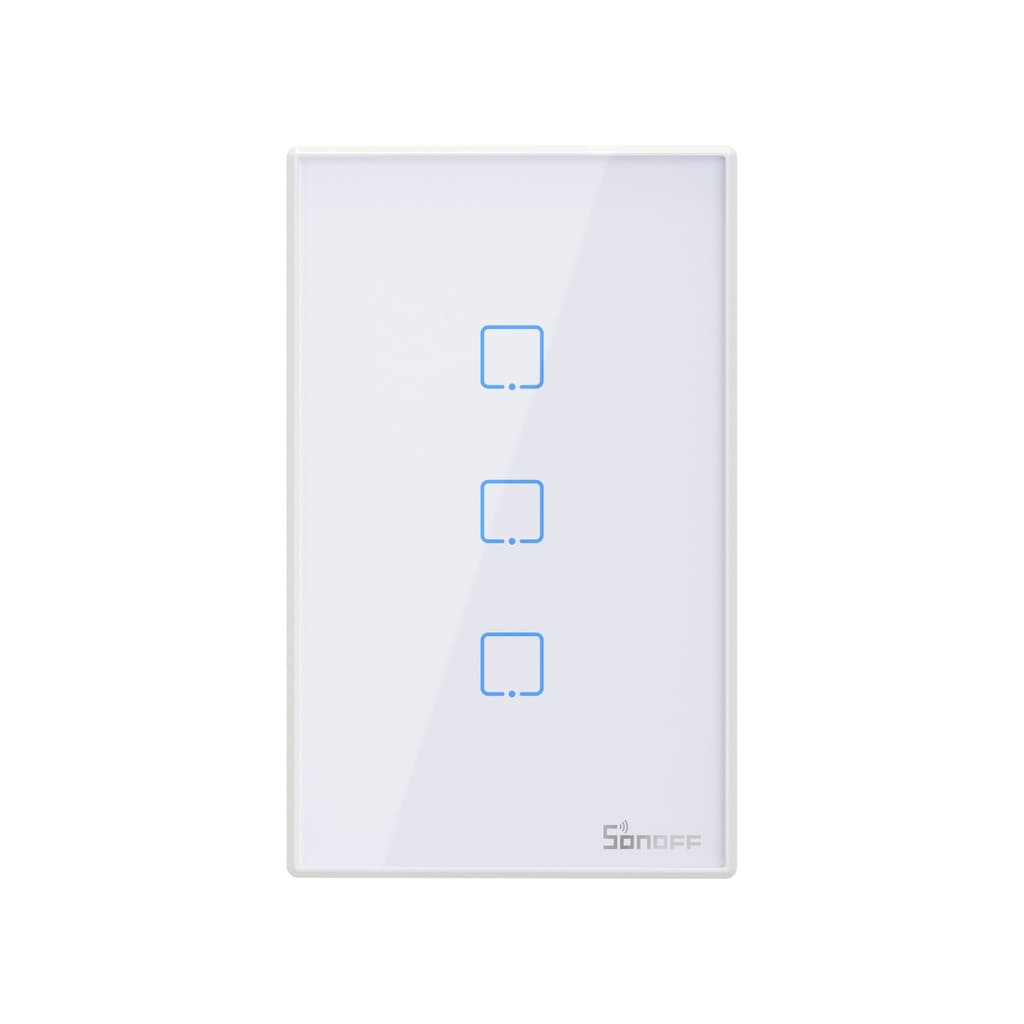 Interruptor Sonoff T2 - 3 Teclas (brasil) - Modelo Novo
