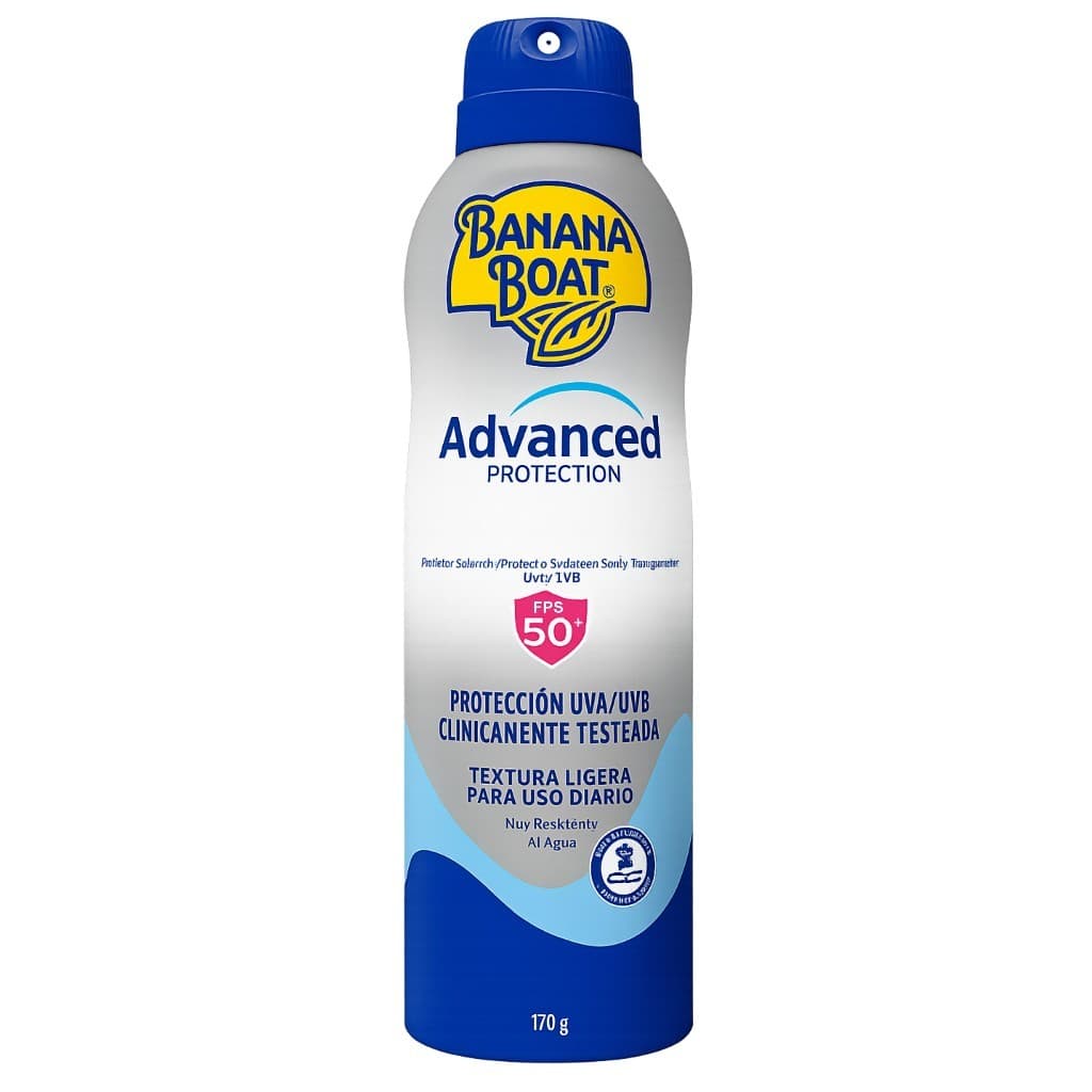 Protetor Solar Banana Boat FPS50 Spray Corporal com Hidratação 170g