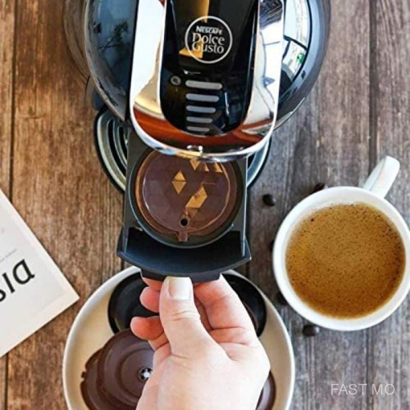 8/9/10 Pcs CáPsulas De Café ReutilizáVeis Com - CompatíVel Com CáPsulas ,Design EmpilháVel