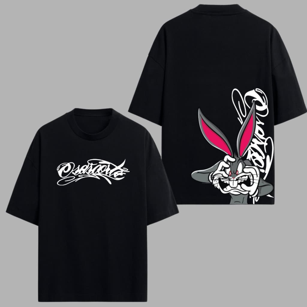camiseta 244 grau pernalonga camisa motoqueiro blusa t-shirt ossascorte