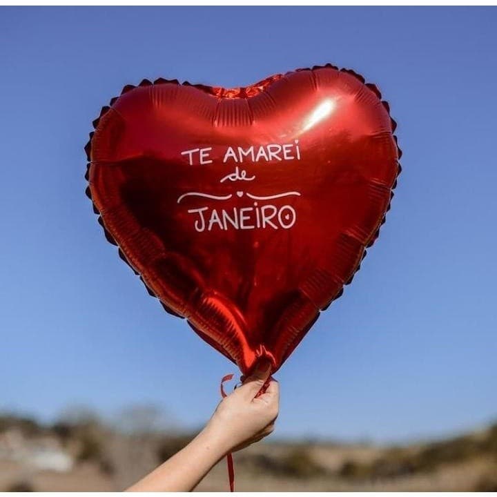 Balão de Coração Personalizado 45cm