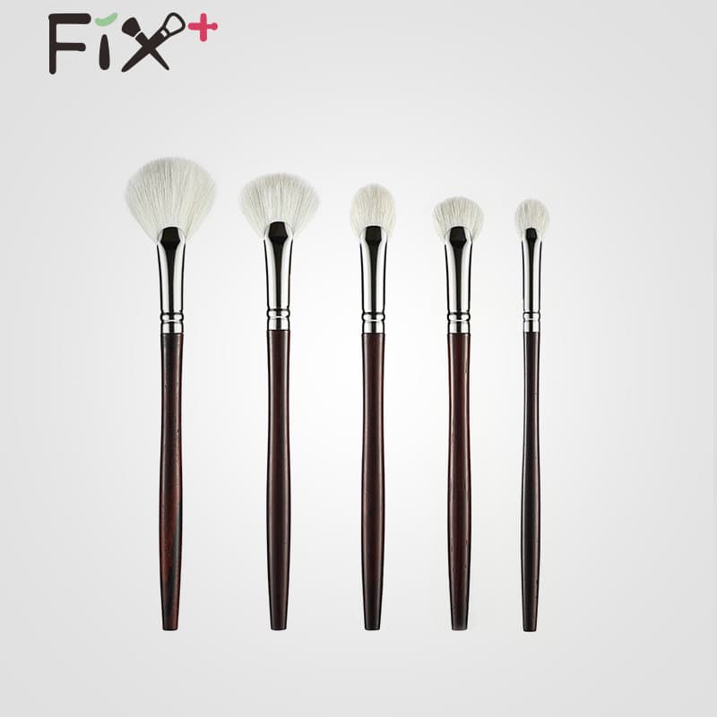 Fisgafen em branco 5 pincéis de maquiagem em forma de leque H24H25H26H27H28 Ferramentas de beleza Pincel de destaque de