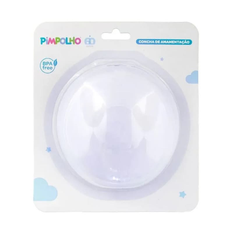 Concha De Amamentacao Silicone Estojo Pimpolho Coletor de leite materno