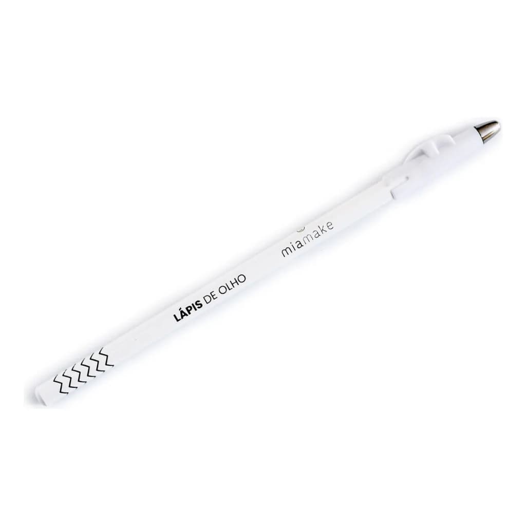 Kit C/6 Lápis Branco Com Apontador Mia Make Marcação Botox Estética
