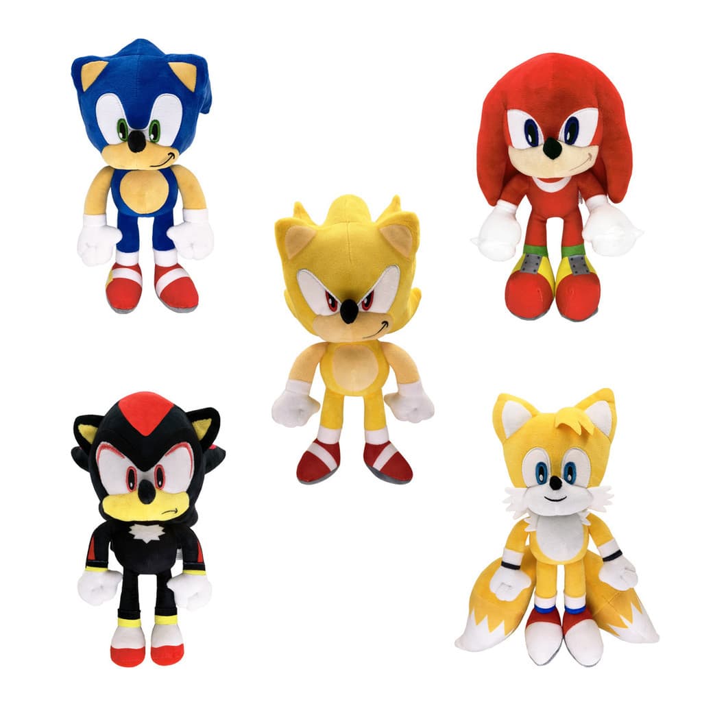 Boneca de pelúcia SONIC Mouse ultrassônico Boneca de pelúcia Super SONIC Talsnac Boneca de pelúcia