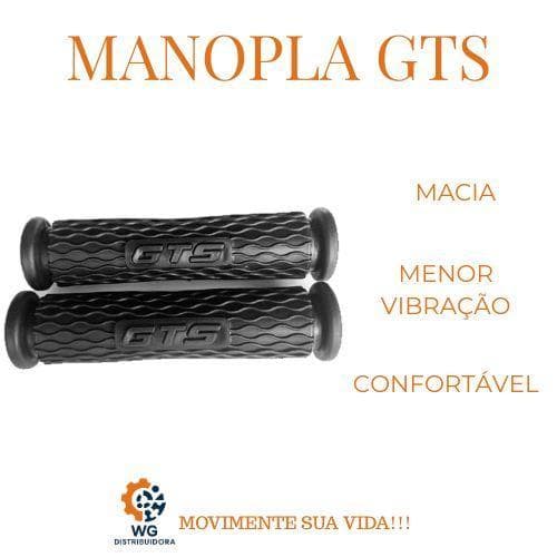 Manopla de Borracha Anatômica para Bicicleta – GTS (Par)