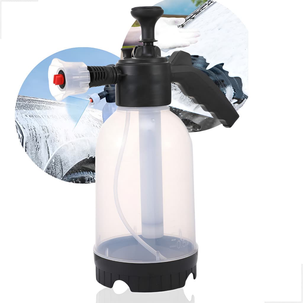 Snow Foam Pulverizador de Espuma 2L Lotus Alta Pressão Manual Para Lavagem Automotiva Profissional