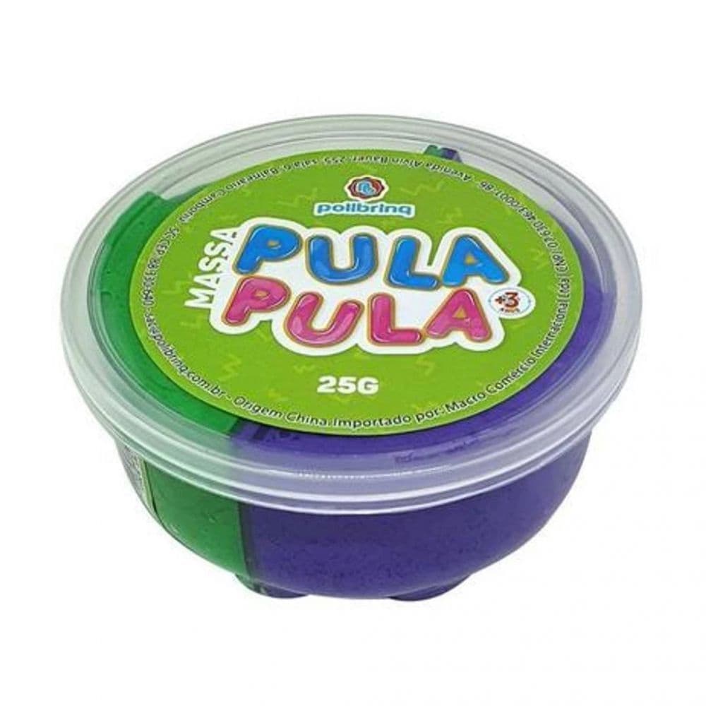 Massinha Pula Pula Massa Modelar Unidade - Polibrinq Sl3013