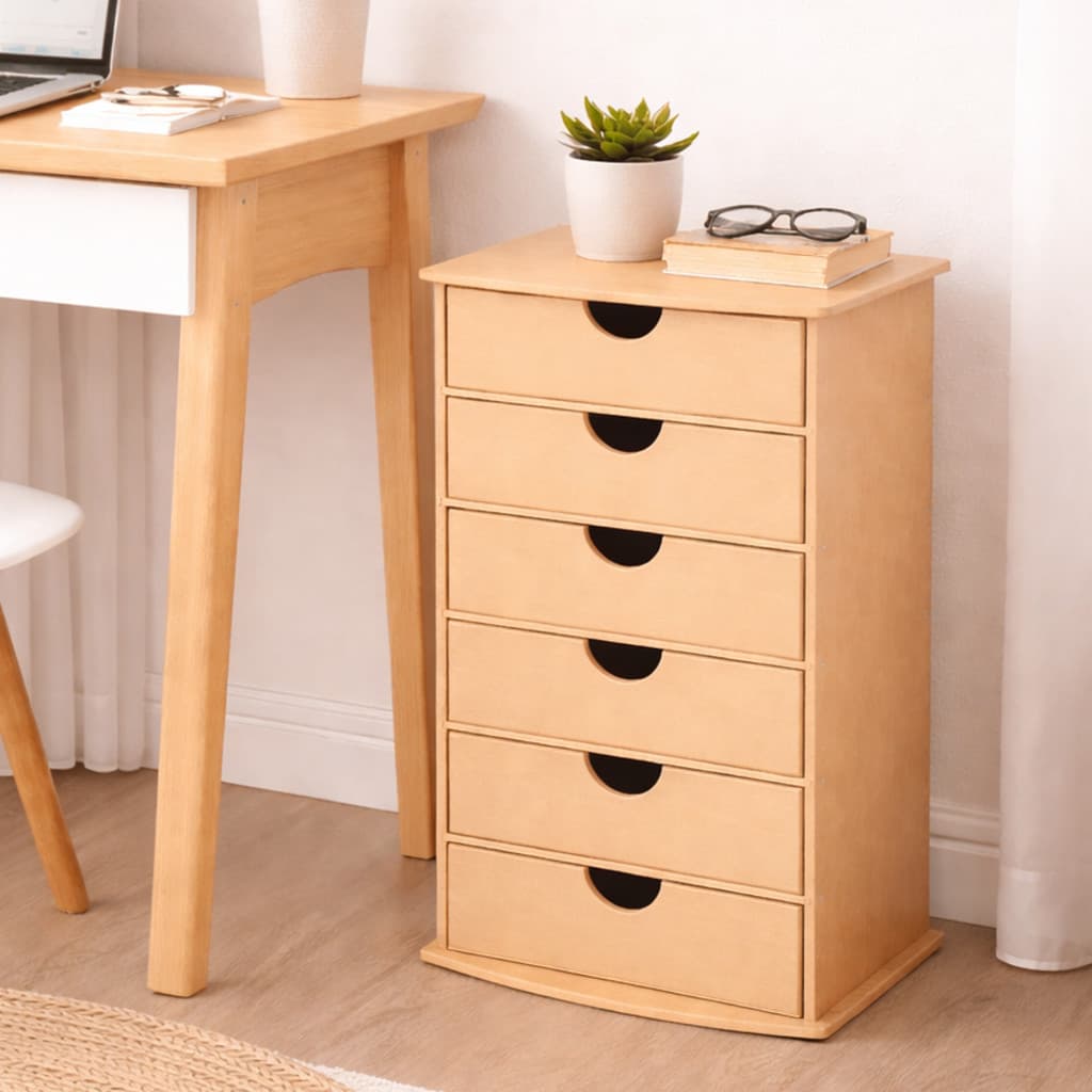 Movel Gaveteiro Organizador Decoração Enfeites Multi Uso Mdf