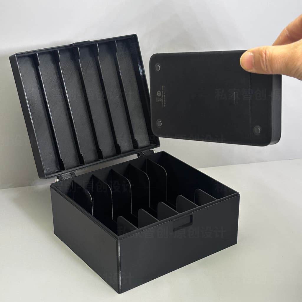 Caixa de armazenamento para disco rígido de laptop de 2,5 polegadas, armazenamento dedicado para discos rígidos portátei