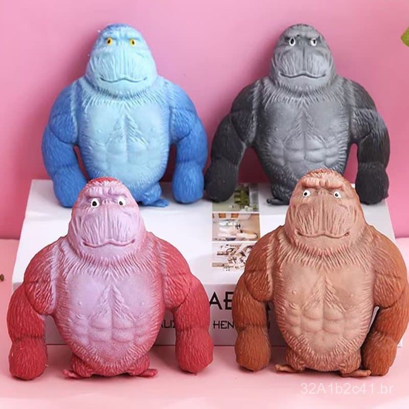 O mesmo modelo do famoso na internet "Lala Le", brinquedo antiestresse "Lala Le", brinquedo antiestresse em forma de gor